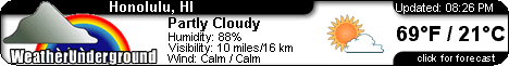 Click for Honolulu, Hawaii Forecast